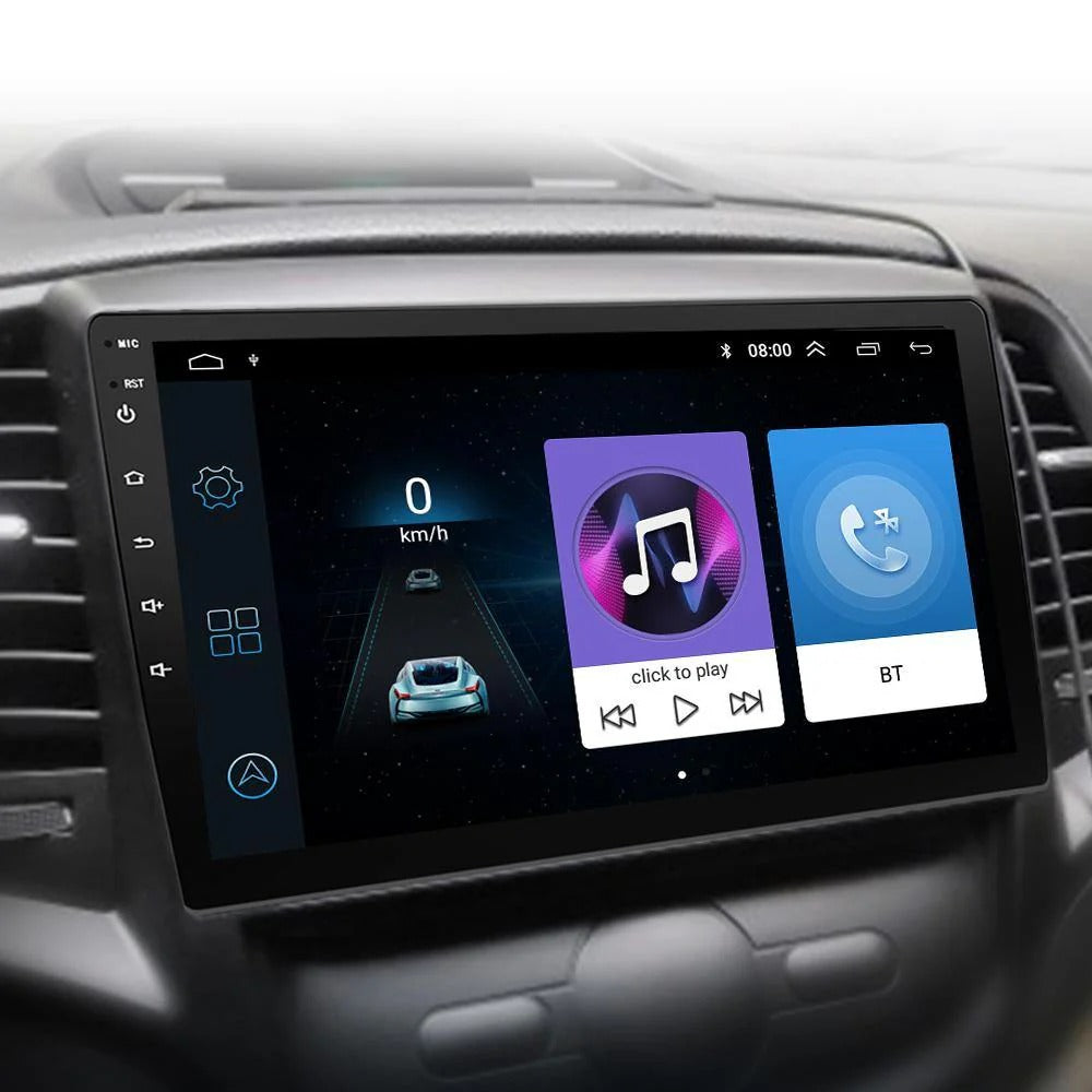 Car Radio with Android 10" GPS NAVI FM Radio Multimedia Auto Player